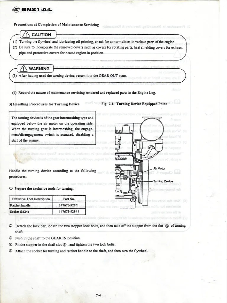 Maintenance Servicing Yanmar PDF