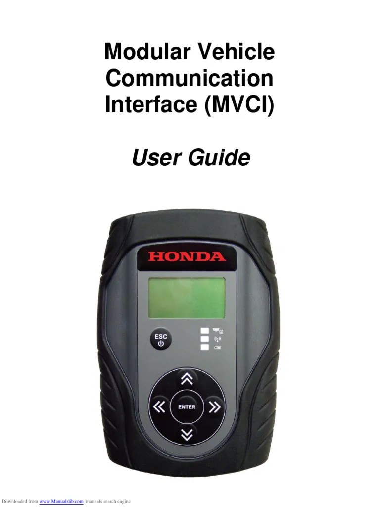 Modular Vehicle Communication Interface PDF PDF
