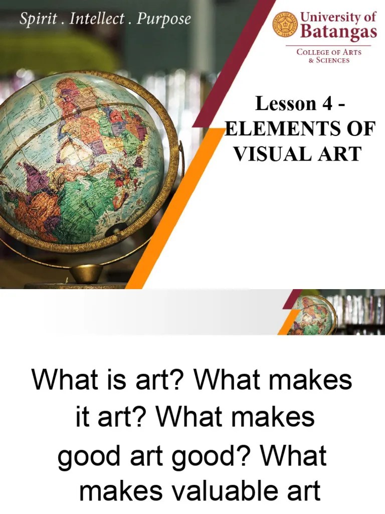 Lesson 4 Elements of Art PDF