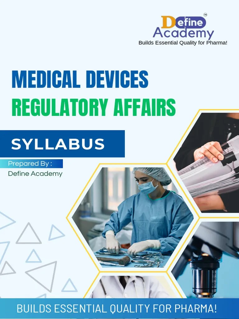 Medical Devices Regulatory Affairs PDF
