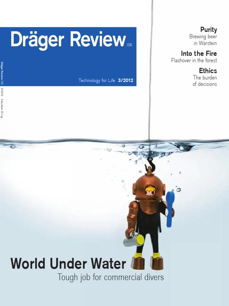Draeger Review 106 72dpi | PDF | Underwater Diving | Scuba Diving