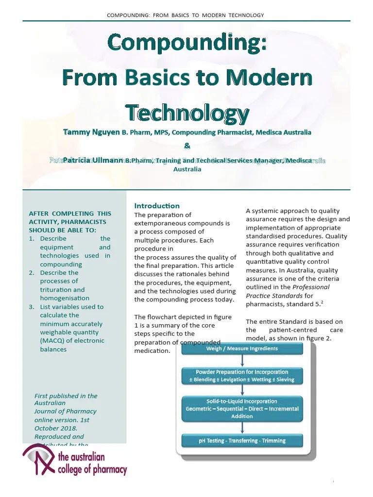 Practice Update Basic Skills To Modern Technology PDF Pharmacy Topical Medication