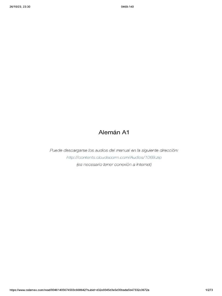 Manual alemán | PDF