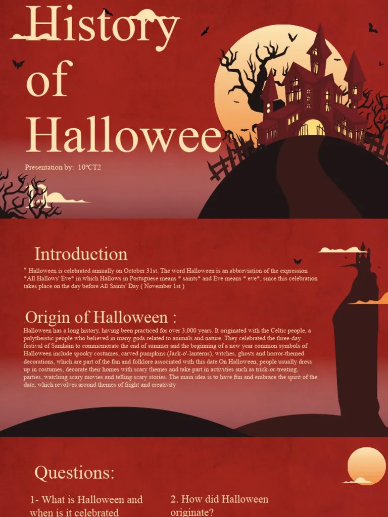 History of Halloween PDF Halloween Supernatural