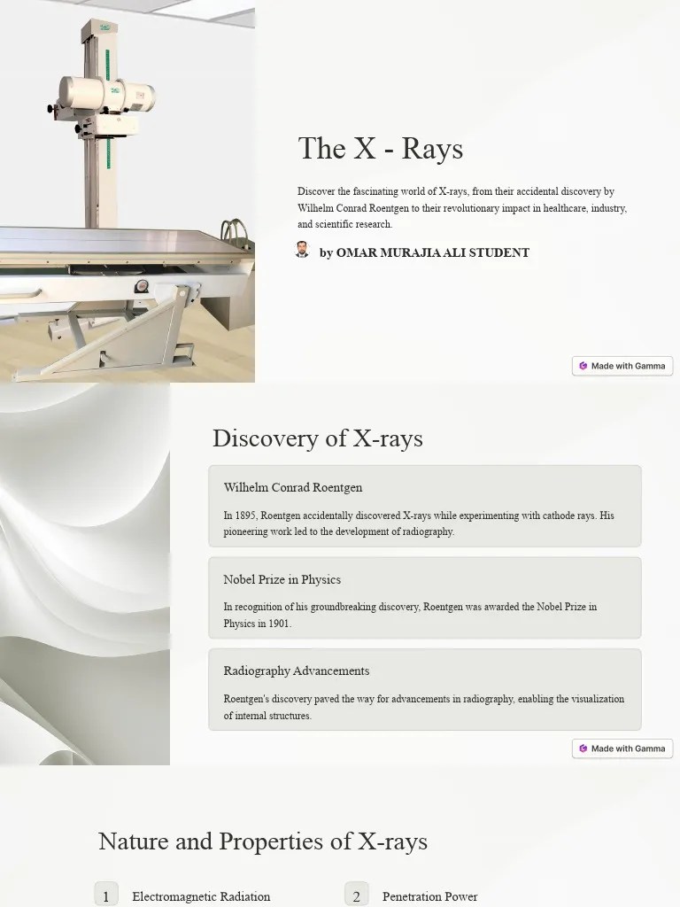The X Rays PDF X Ray Radiography