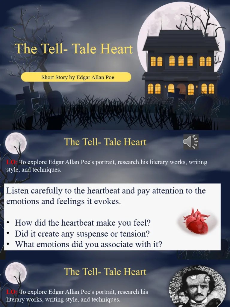 The TellTale Heart PDF Narration Edgar Allan Poe