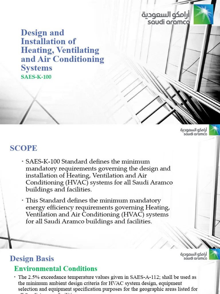 Design and Installation HVAC Systems PDF Building Engineering