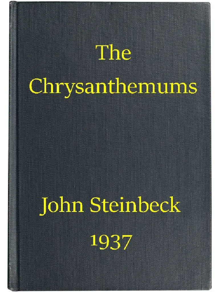 Steinbeck The Chrysanthemums PDF