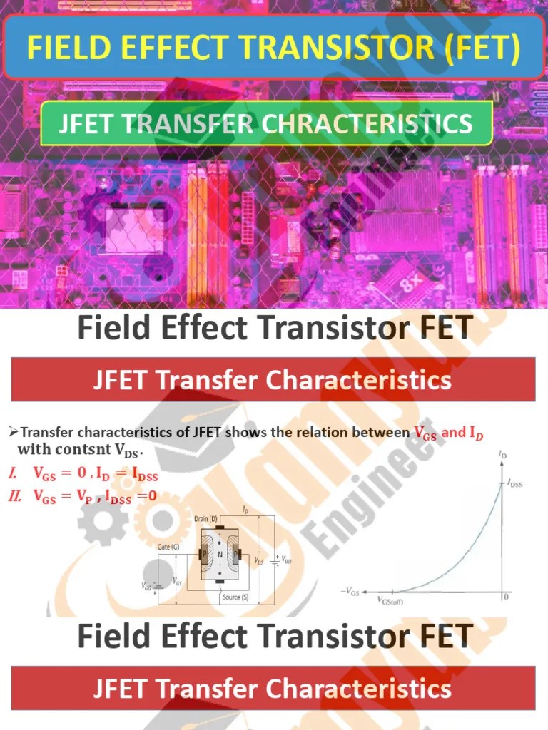 JFET Transfer Characteristics PDF