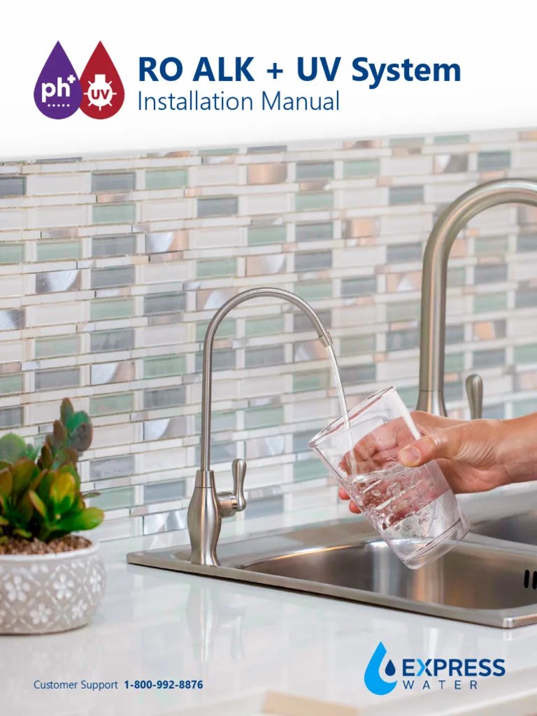 Express Water Filter System - Installation Manual | PDF | Tap (Valve