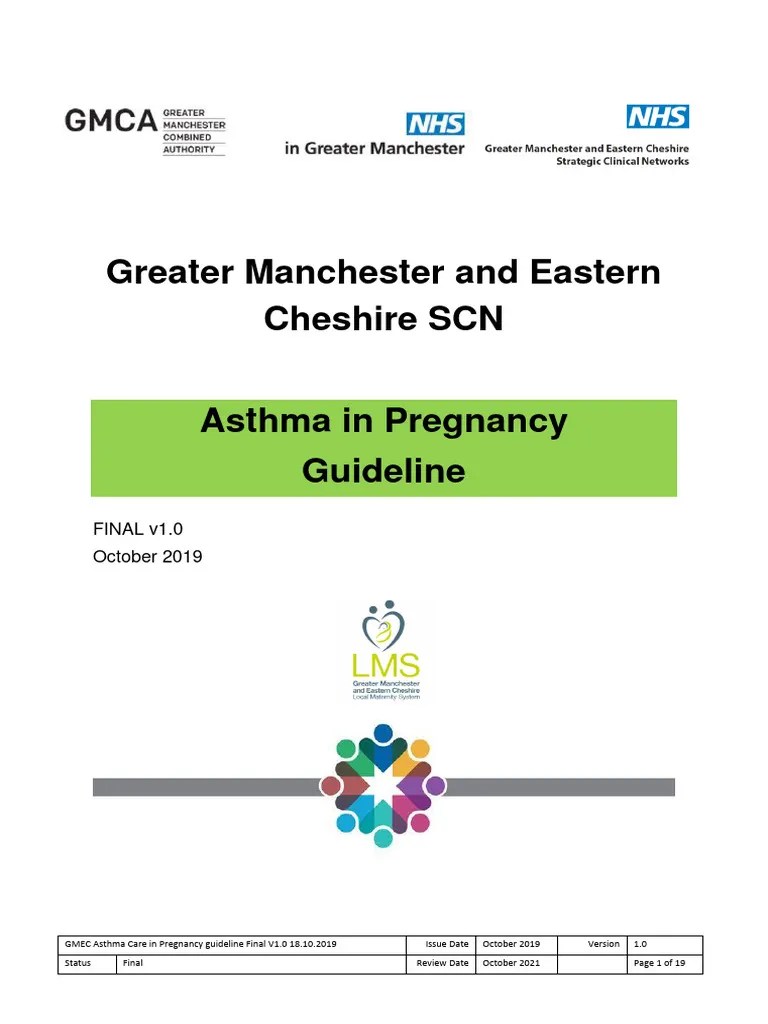 GMEC Asthma Care in Pregnancy Guideline Final V1.0 18.10.2019 PDF