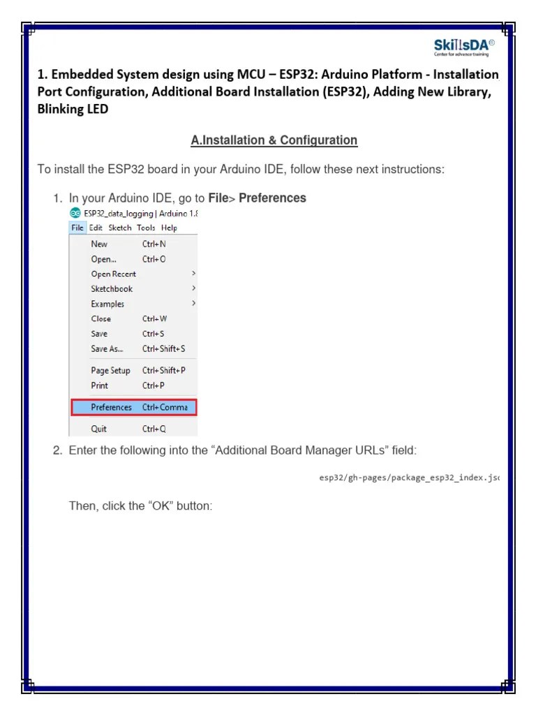 IoT Lab Manual PDF Arduino Networking