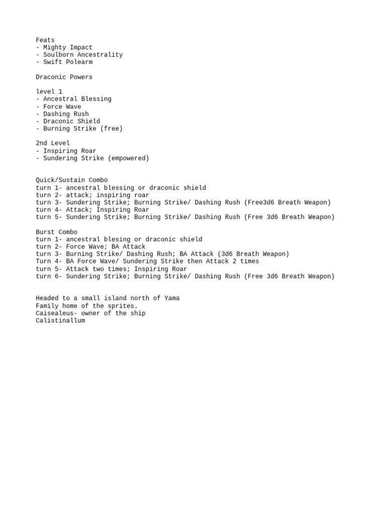 Odu Tanares Build PDF