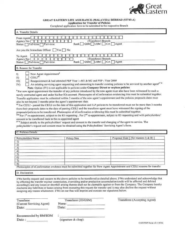 App For TOP Form v2.1.032014 PDF