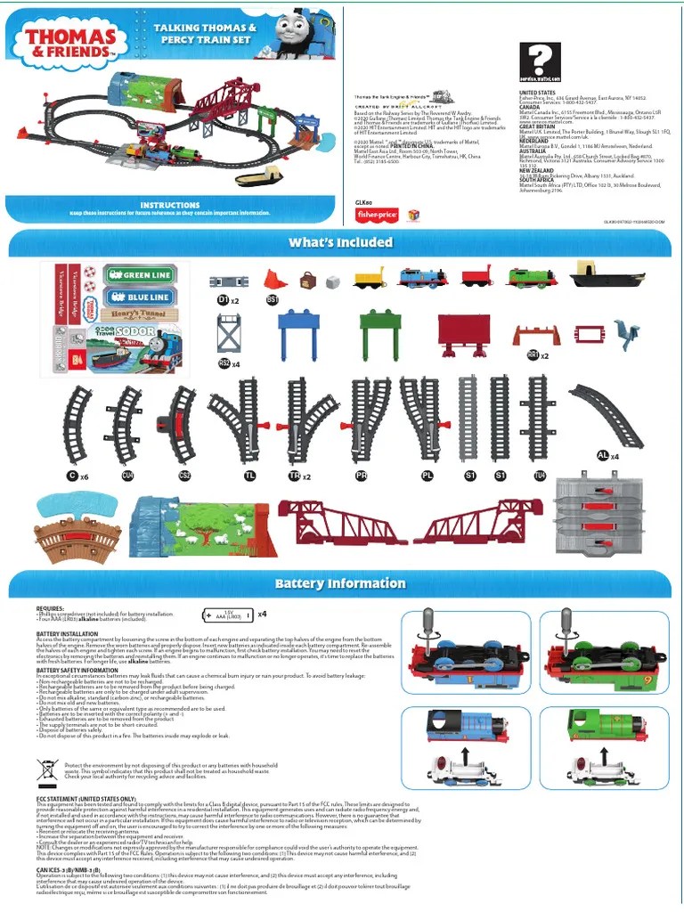 Thomas Train Set Instructions | PDF | The Railway Series