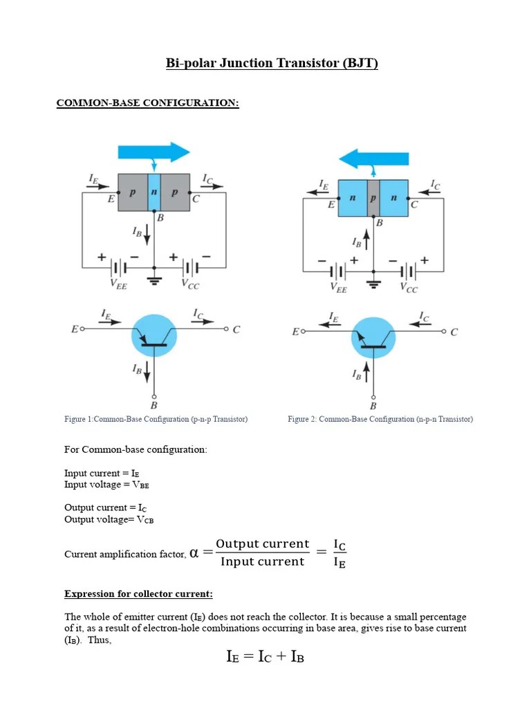 BJT Examples & Solutions PDF Bipolar Junction Transistor Amplifier