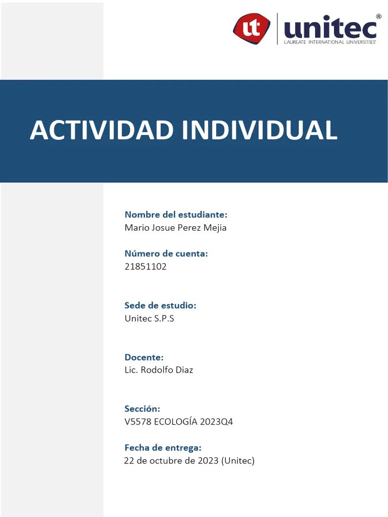 Ecologia Diagrama Venn Mario Perez 22.10.2023 | PDF | Ciencia y matemática