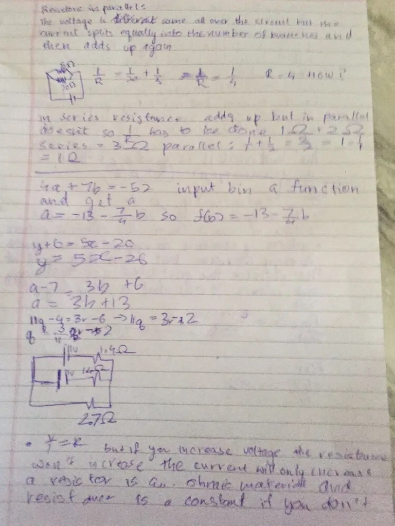 Khan Academy Electricity Notes PDF