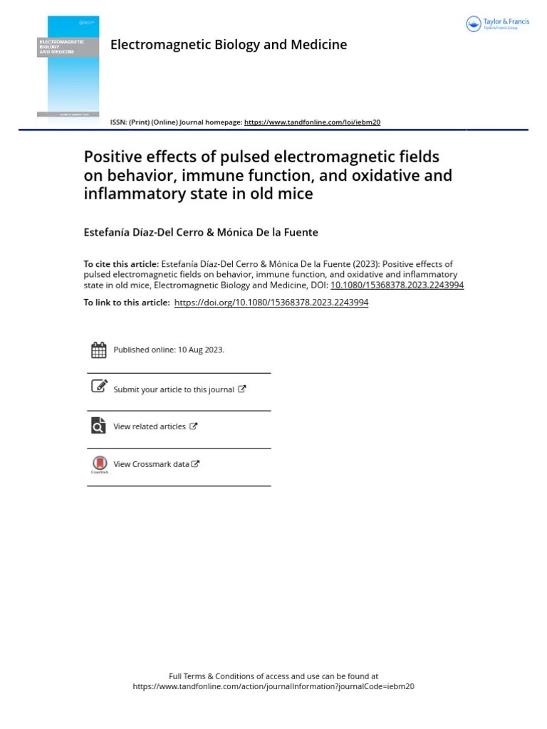 NEURALTERPositive Effects of Pulsed Fields On Behavior