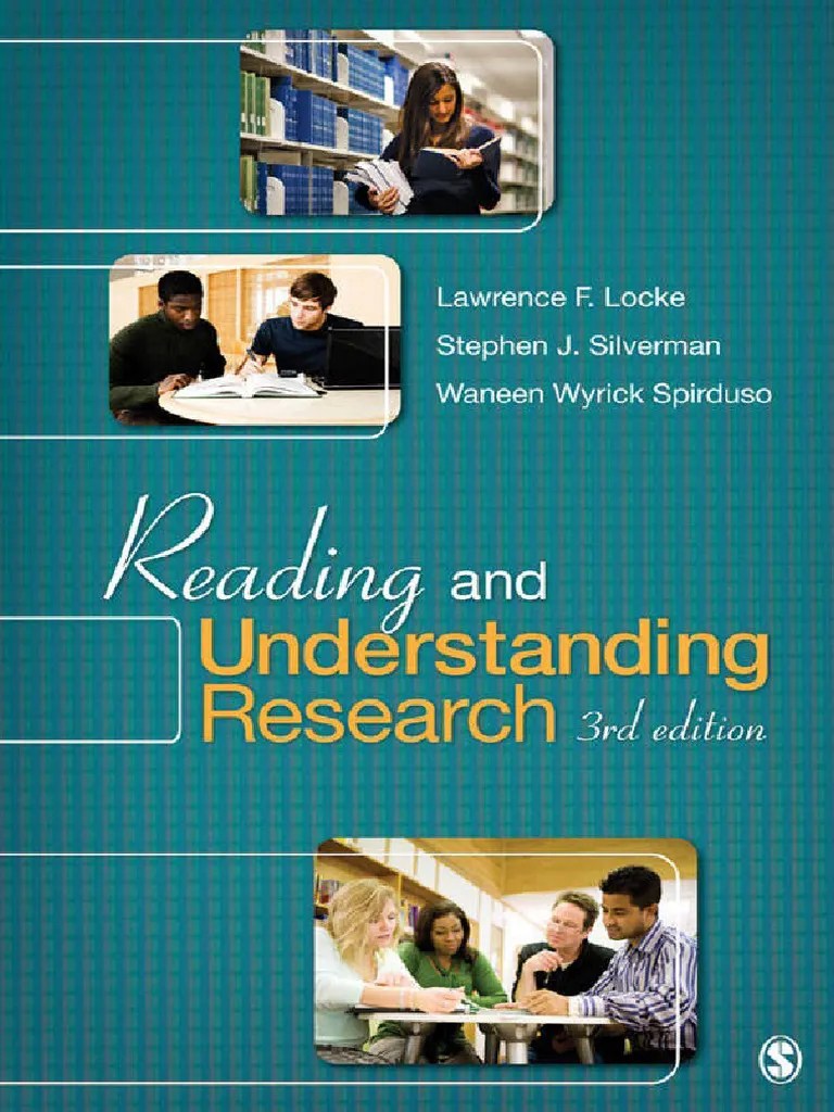 Reading and Understanding Research Third Edition PDF Qualitative