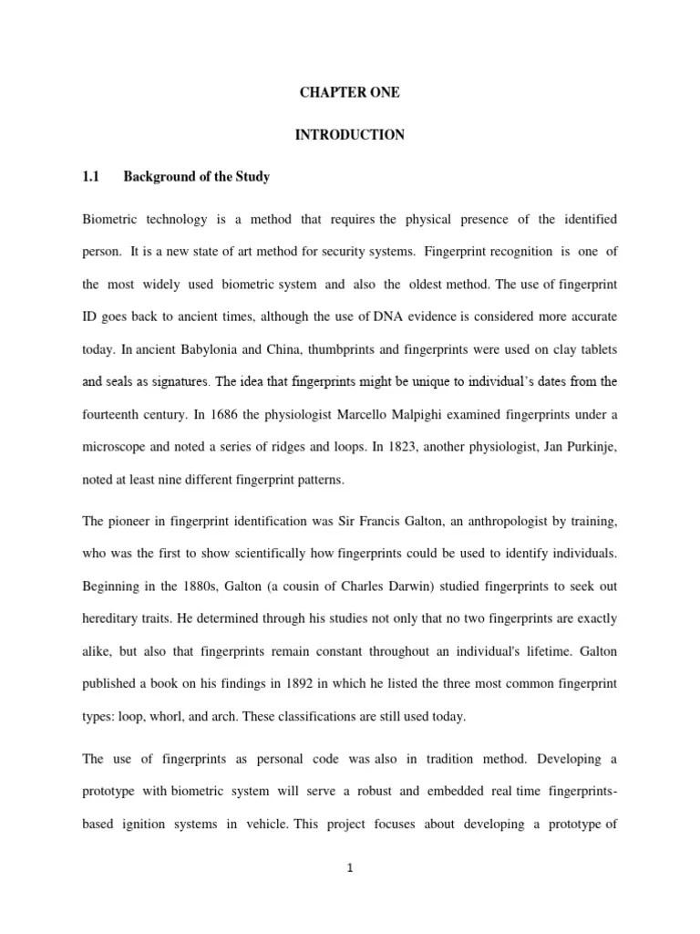 FINGERPRINT BASED CAR IGNITION SYSTEM 1 to 4 PDF Fingerprint Arduino