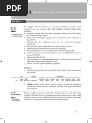 Pengantar Akuntansi Seri Soal B Dan Aktivitias Khusus | PDF