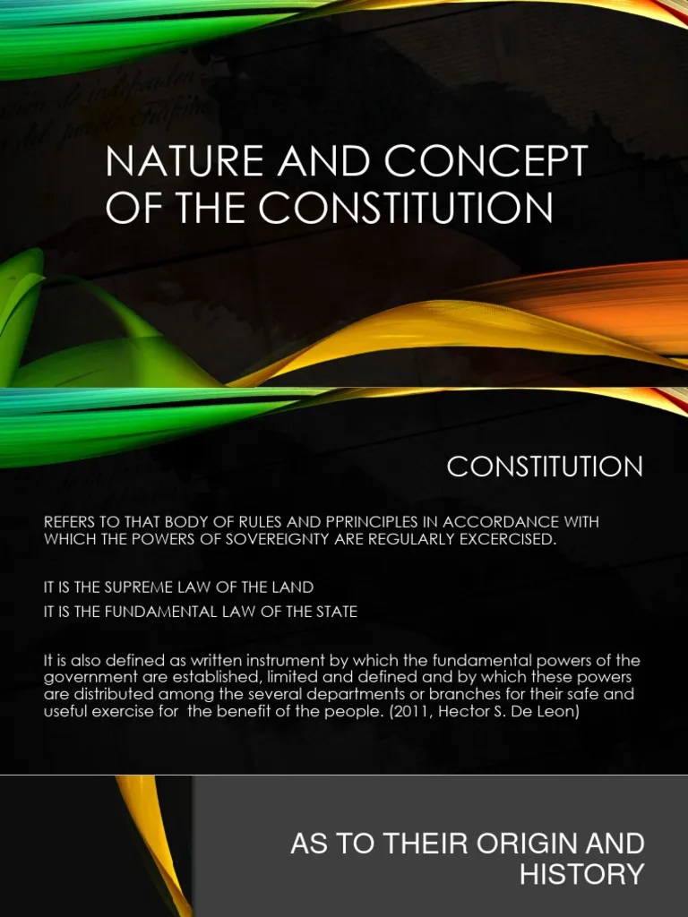Constitution PDF Constitution Statutory Law