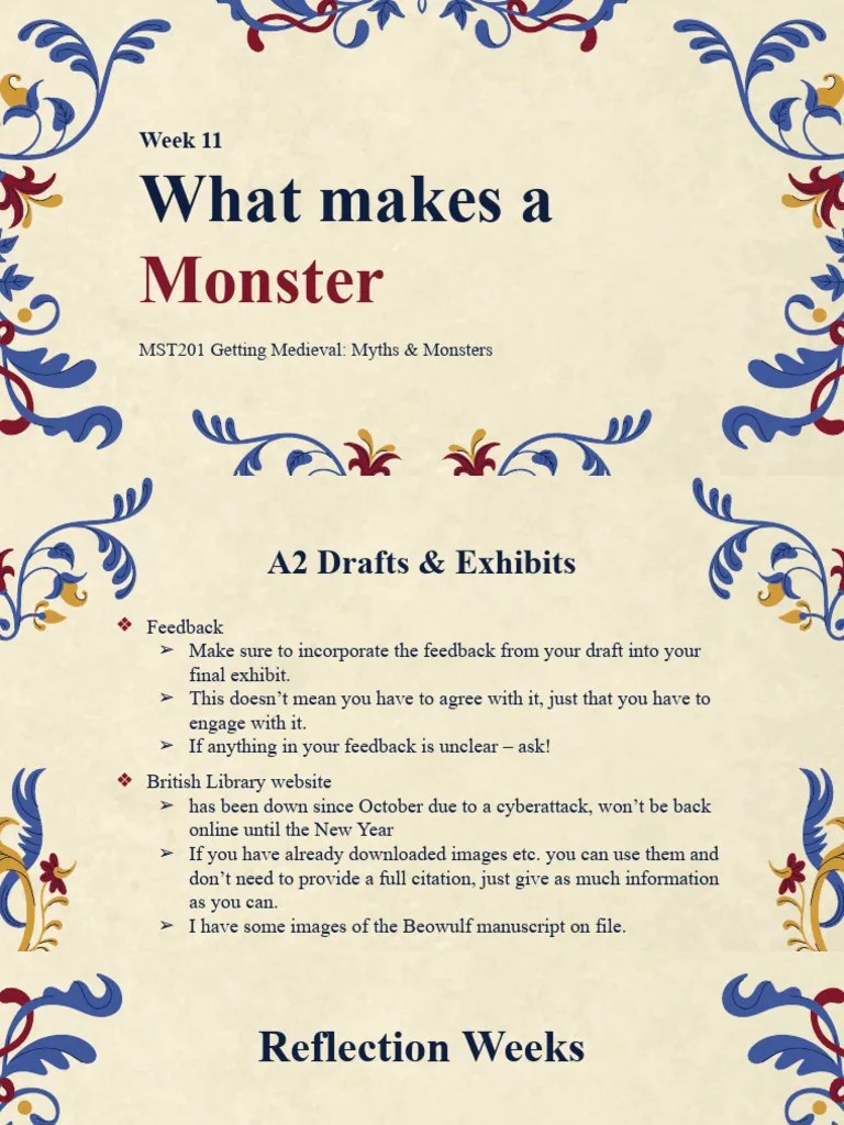 What Makes A Monster PDF