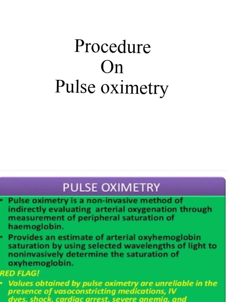 Pulse Oximetry PDF