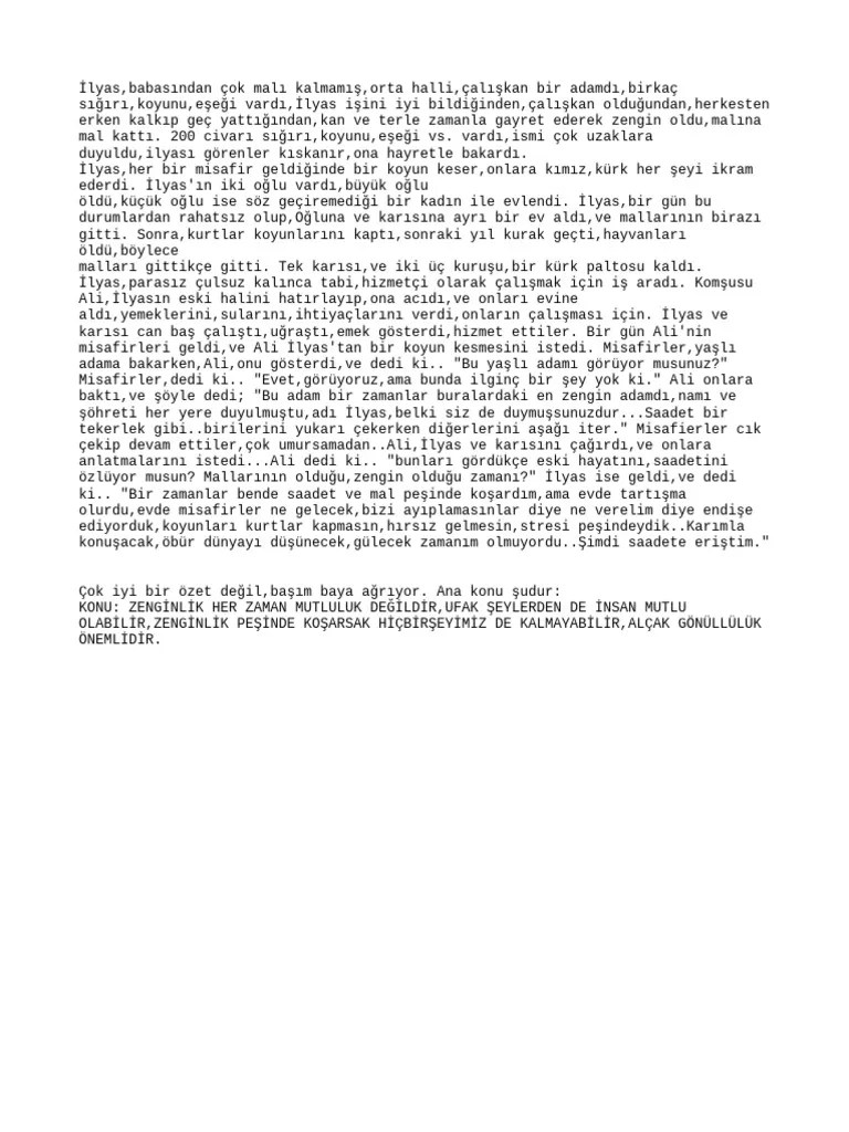 Tolstoy gerçek mutluluk PDF