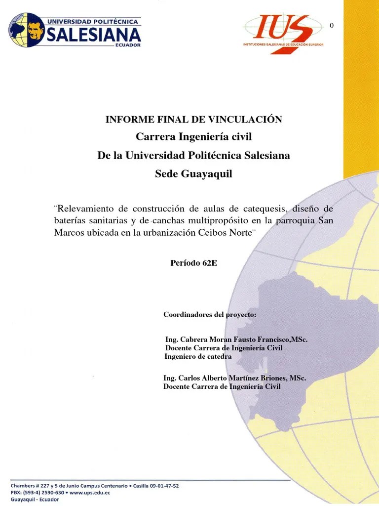 Informe Final Comunitarias Monica Proao Pdf Presupuesto