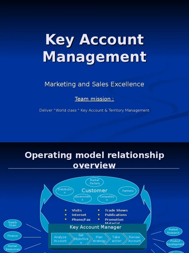 Key Account Management
