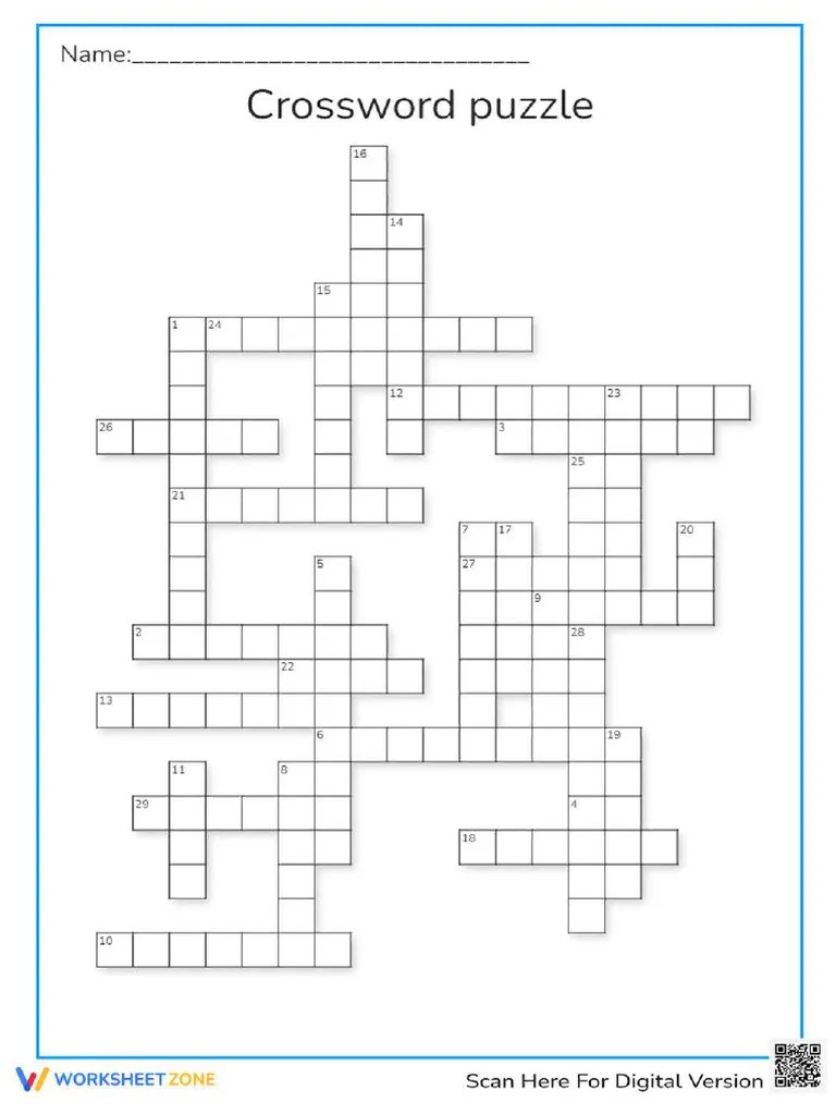 Crossword PDF