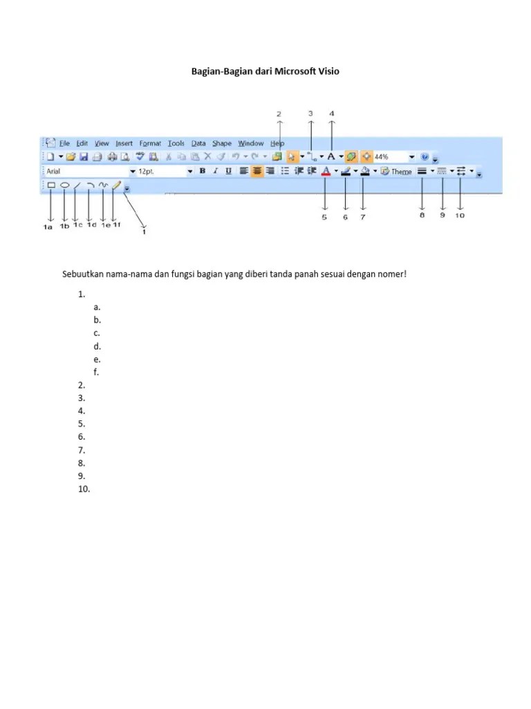 Bagian-Bagian Visio | PDF