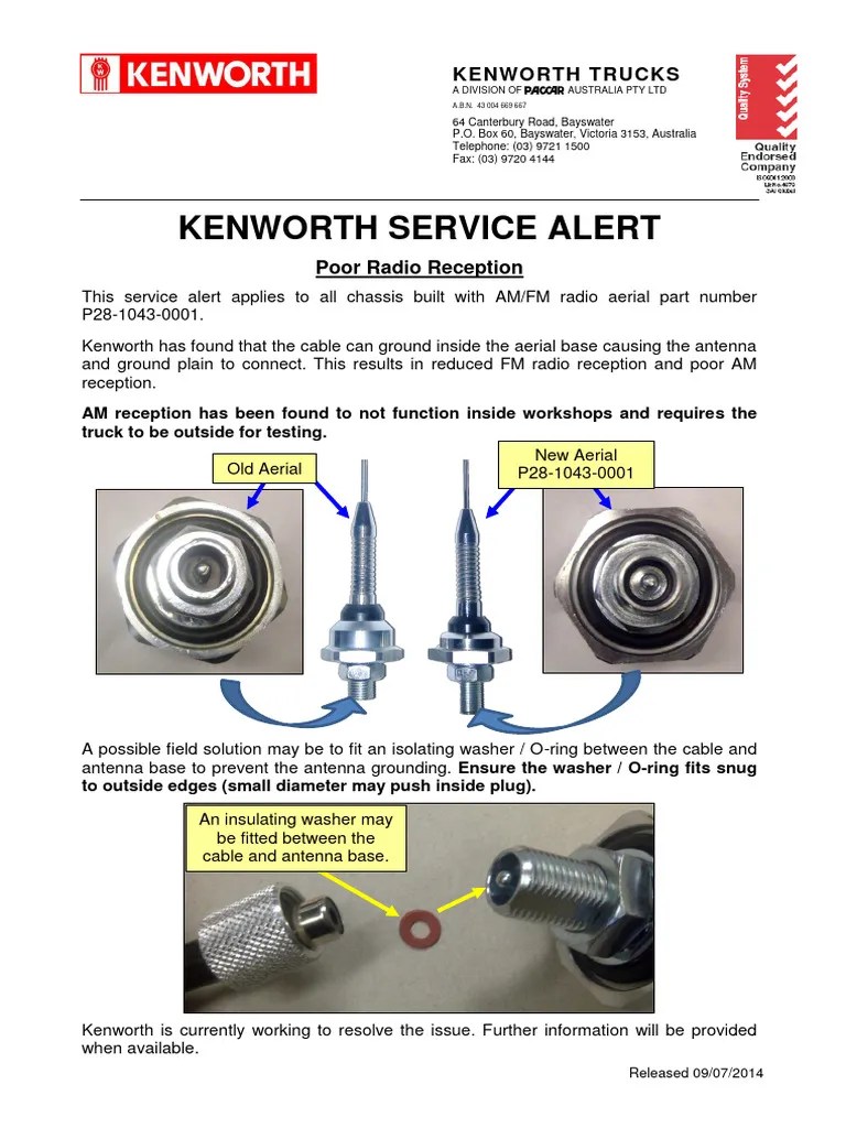 Poor Radio Reception PDF