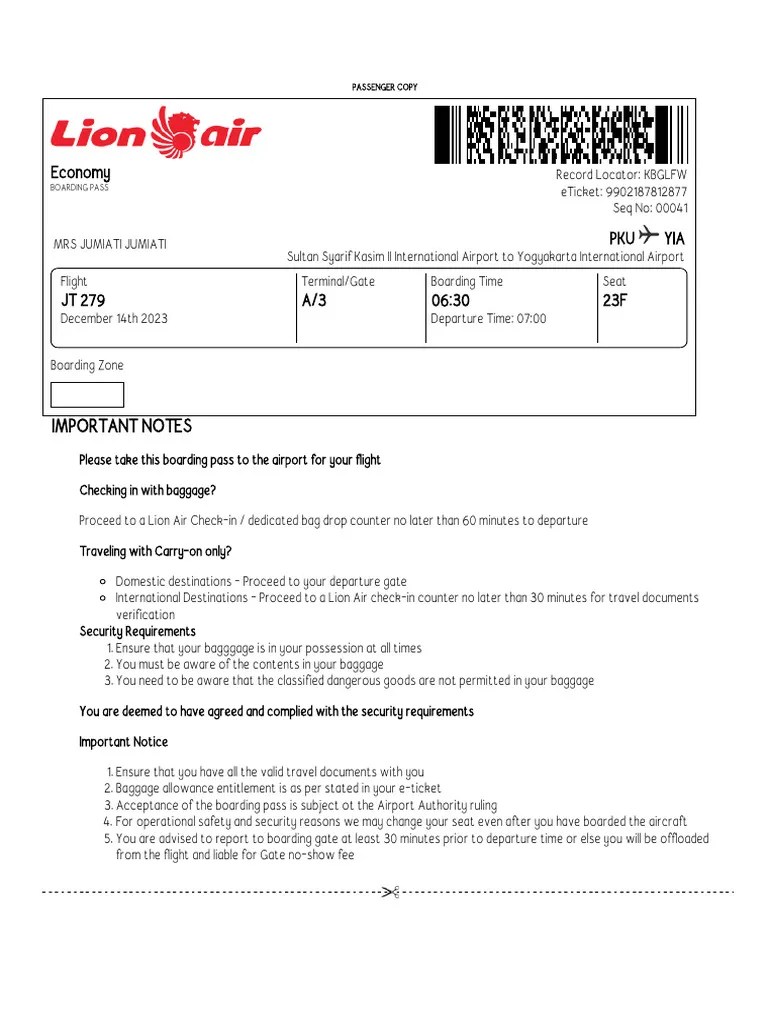 Confirmation _ Checkin PDF