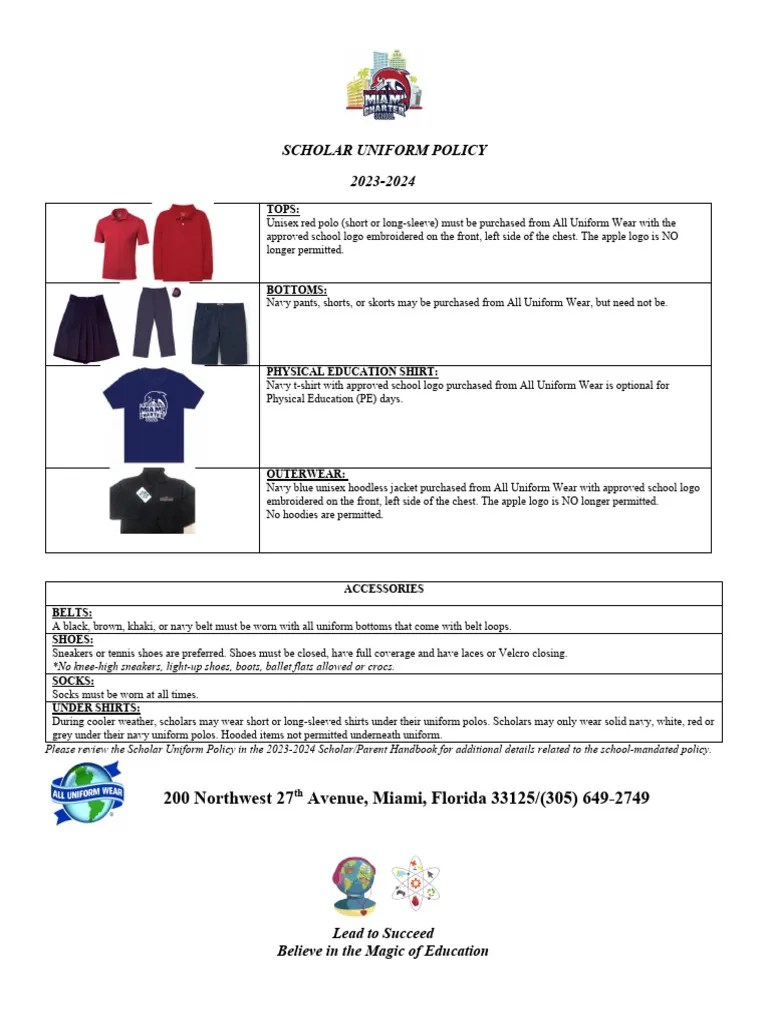 Uniform Policy 2023 2024docx PDF