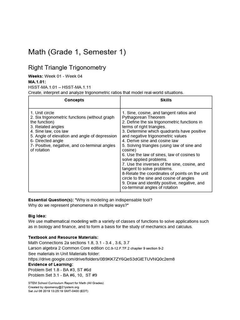STEM Grade 10 Math PDF