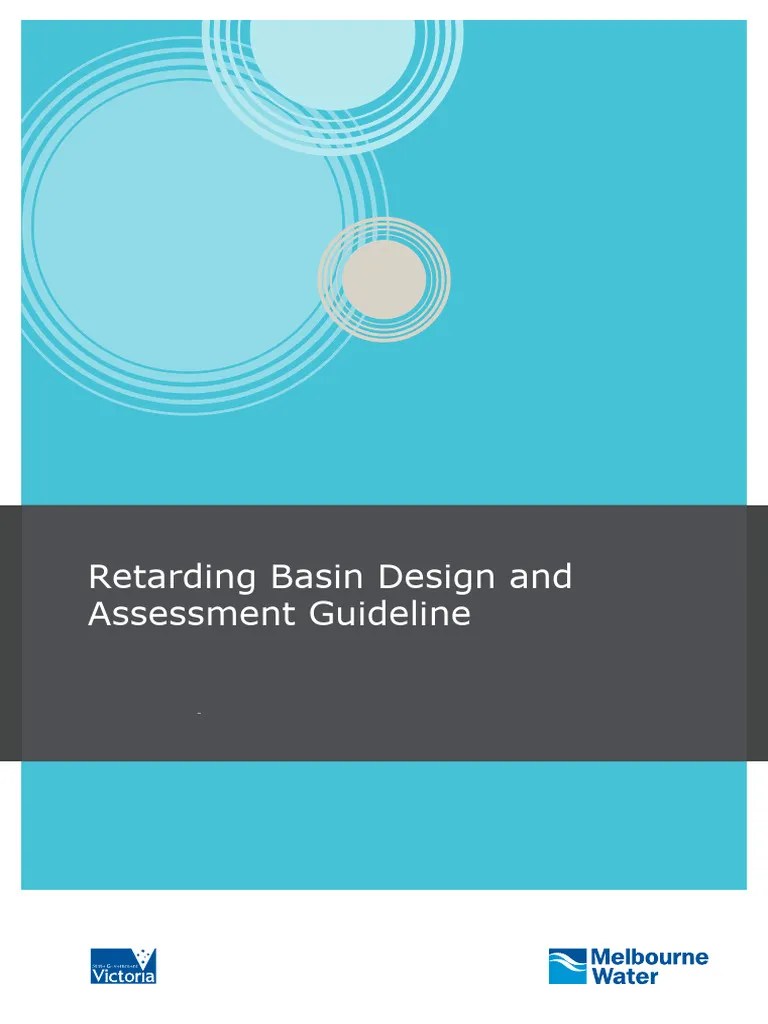 Retarding Basin Design Assessment Guideline PDF