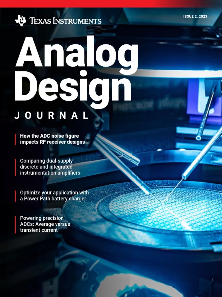 Analog Design Journal PDF Analog To Digital Converter Amplifier