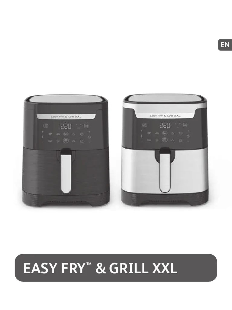 Instrucciones Easy-Fry-and-Grill-XXL-IFU | PDF | French Fries | Kitchen