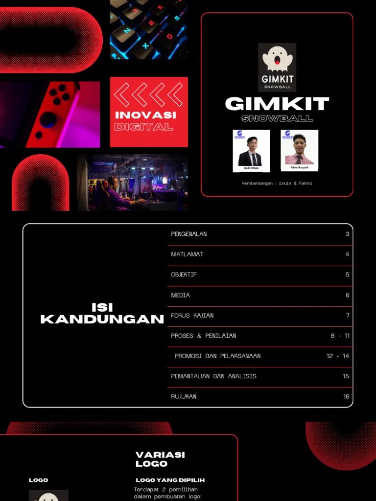 Permainan Digital Gimkit Snowball Pdf