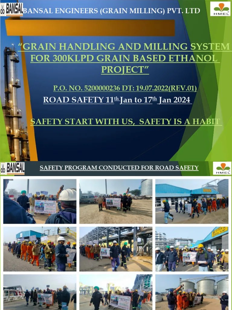 Road Safety Month of Bansal Engineers (Grain Milling) Pvt.ltd. PDF