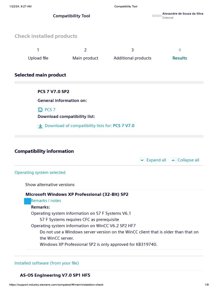 Compatibility Tool PDF Microsoft Windows Windows Xp