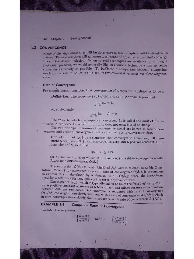 Numerical Analysis Notes PDF