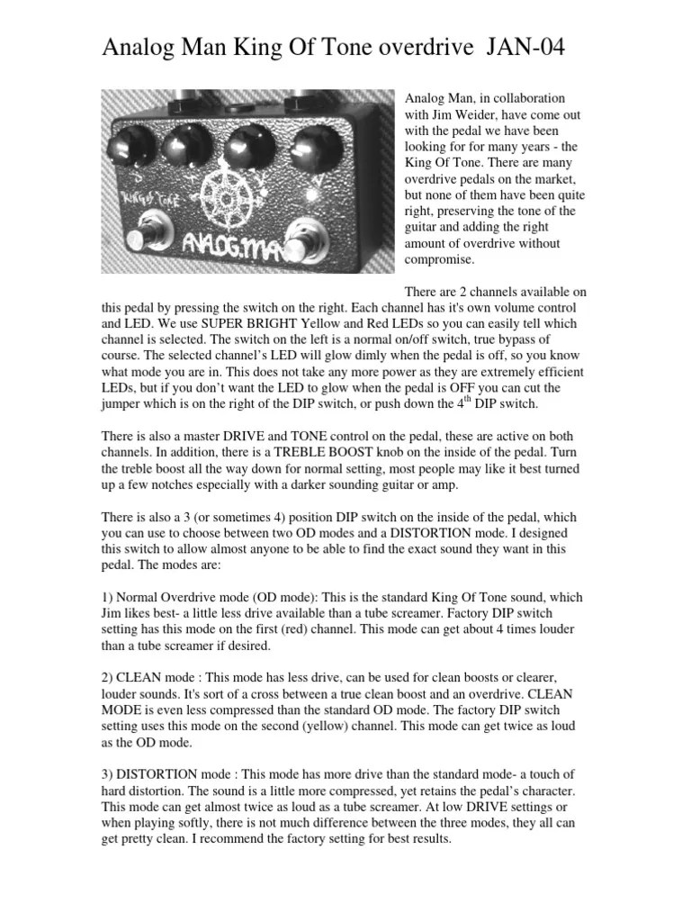 Kingtone | PDF | Music Technology | Electricity