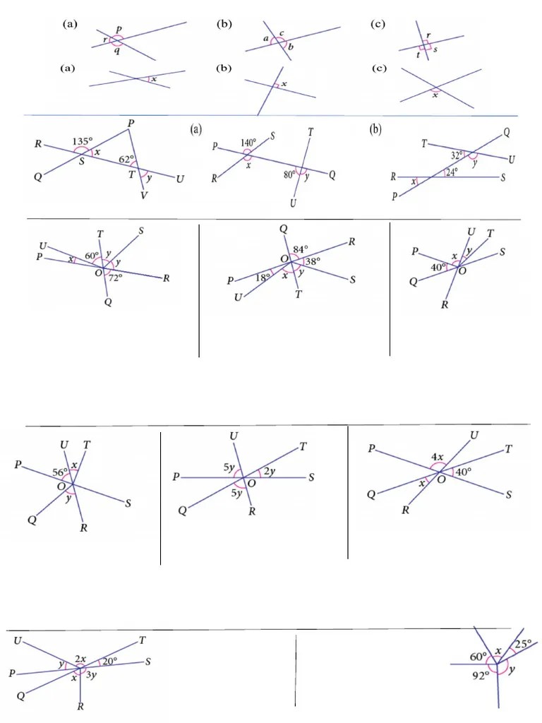 handout lines and angle form 1 dlp PDF