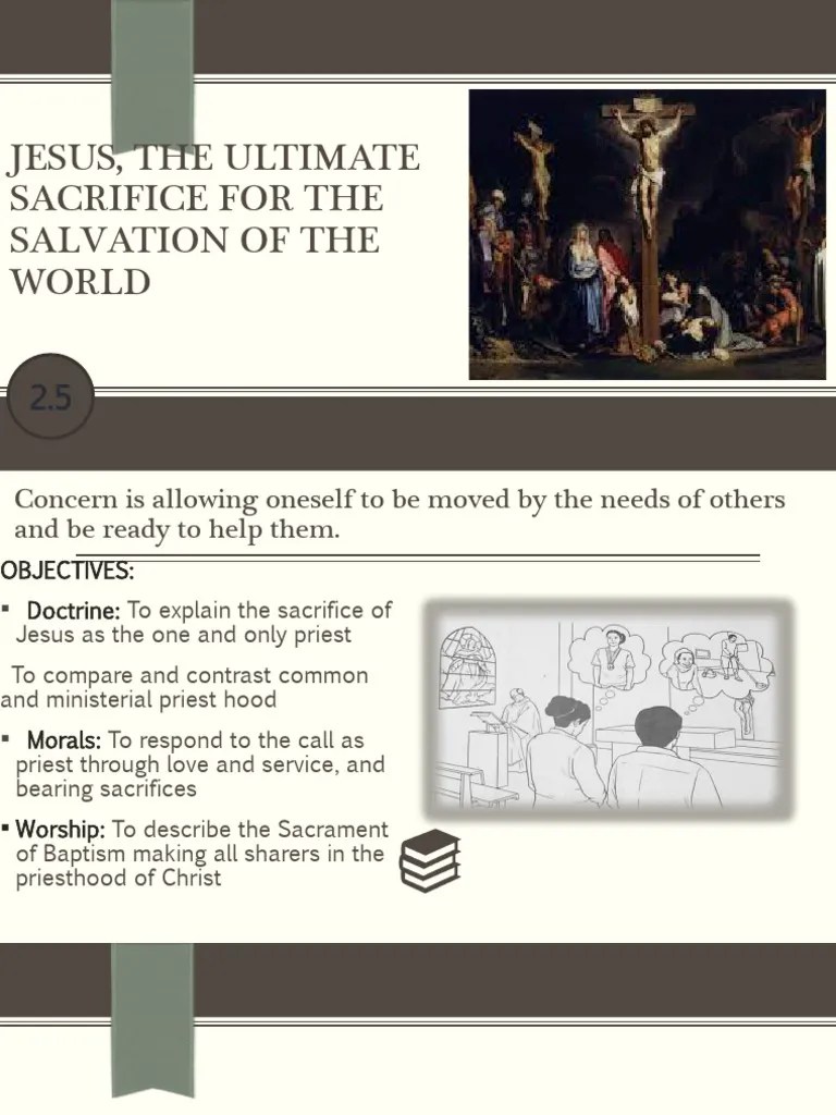 Jesus The Ultimate Sacrifice Explained PDF Moses Aaron
