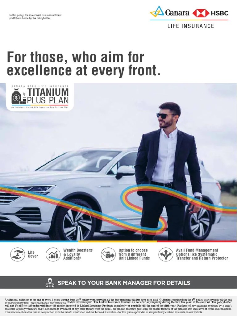 Titanium Plus Plan Brochure PDF Investment Fund Investing