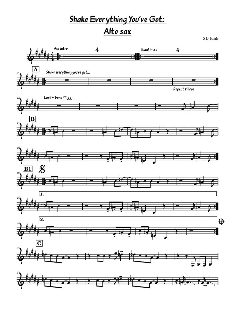 Alto Sax Performance Guide Pdf Popular Music American Styles Of Music